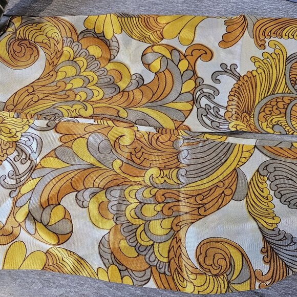 70s Inspired Womens Jumpsuit Sz 10 12 Cream Wide Leg Belted Keyhole Back Stretch - Picture 7 of 11